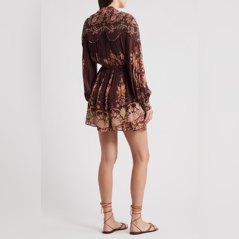 Farm Rio Belle Floral Minidress - Picture 3 of 9